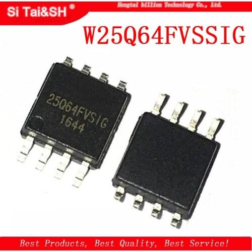 10pcs/lot W25Q64FVSSIG W25Q64FVSIG 25Q64FVSSIG 25Q64FVSIG 25Q64FVS1G W25Q64 25Q64 SOP8 new original