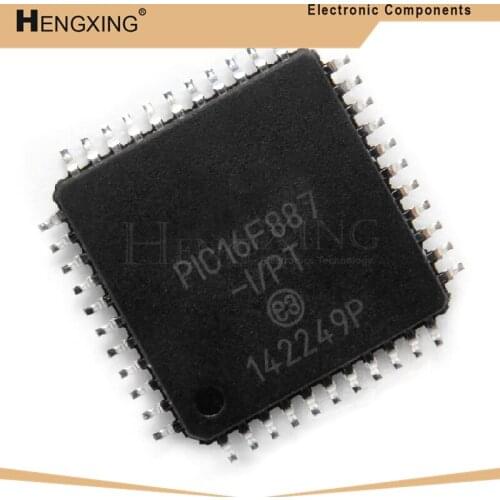 2piece PIC16F887-I/PT PIC16F887 16F887 TQFP-44 In Stock