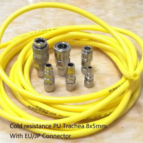 2 meters PU 8mm X 5mm Polyurethane Air Compressor Hose Tube Flexible Air Tool Trachea 8*5 MM air tube 8x5 mm