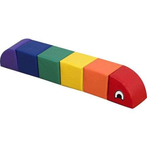 Baby Inchworm Foam Climber,Soft Indoor Play Equipment,Kids Climbing Toys,Toddler Crawling Toy for Daycares/Homeschools/Playrooms