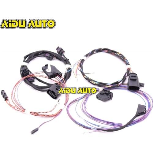 For Golf 7 MK7 Park Pilot Parking Front Update 8K PDC OPS Insatll Cable Wire harness