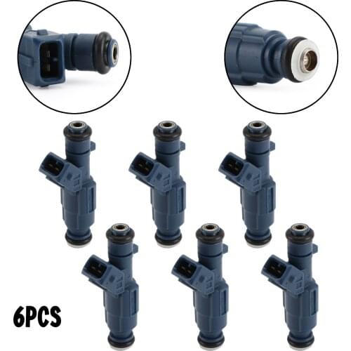 Artudatech 6pcs Fuel Injectors Fit For Ford BA BF Falcon XT Fairlaine XR6 Territory 0280156123 Car Accessories