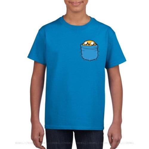 Jake Pocket Adventure Time Inspired T Shirt Harajuku Men Unisex New Fashion Tshirt Fast Shipping Funny Tops