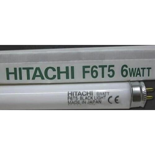 HITACHI F6T5 BLACK LIGHT 6W fluorescent lamp tube,6WATT 365nm UVA bulb
