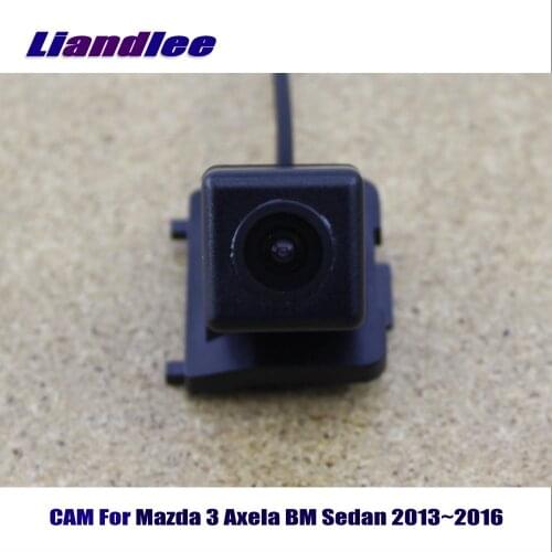 Liandlee CAM Car Reverse Rearview Camera For Mazda 3 Mazda3 Axela BM Sedan 2013~2016 / Backup Parking Camera HD CCD Night Vision