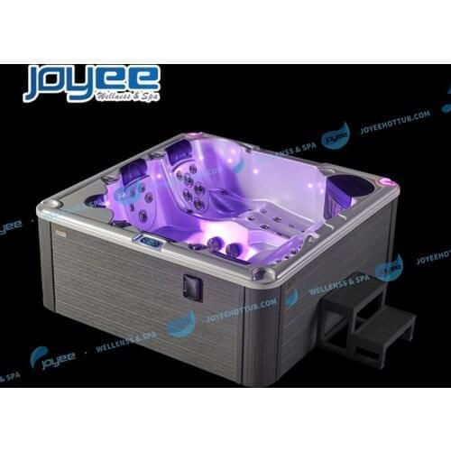 JOYEE Wholesale Chinese Spa Acrylic 5 Persons Balboa Massage Jets Jacuzzi Outdoor Hot Tub
