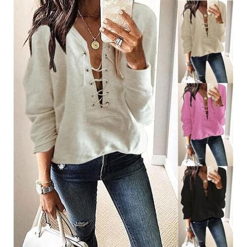 Oversized Sweatshirt Spring Streetwear Bandage Hoodies Pullovers 2020 Fashion Harajuku Winter Hoodie Women Loose Korean Style