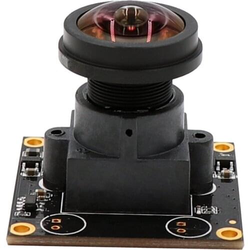 Fisheye Wide View Angle 8MP Sony IMX179 Manual Fixed Focus Webcam UVC Plug Play USB Camera Module for Windows Linux Android Mac