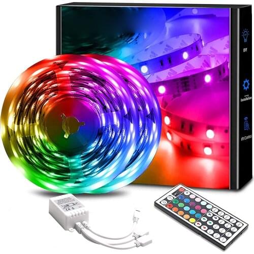 Led Lights 32.8ft Color Changing Lights Strips for Bedroom, Ceiling, Home Decoration