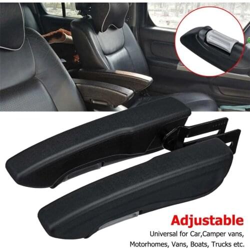 Universal Left/Right Side Car RV Seat Armrest Adjustable Handrest Holder Hand Rail for Camper Van Motorhome Boat Truck