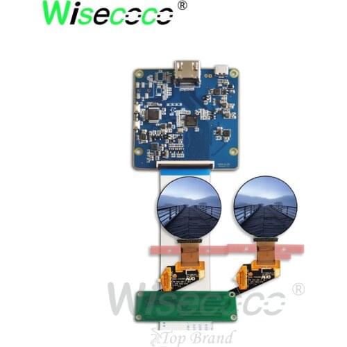 Wisecoco Real AMOLED Display 1.39" inch Round Circle Circular OLED LCD Module Screen 400*400 with HDMI MIPI Interface