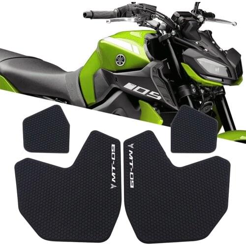 Motorcycle Tank Traction Pad Side Gas Knee Grip Protective Sticker Protector For YAMAHA FZ09 FZ 09 MT 09 MT09 2015 2013-2021