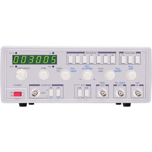 0.1Hz -2MHz 5MHz 10MHz Function Generator High frequency Function Generator with Frequency Counter MFG-3015/3005/3010/3002
