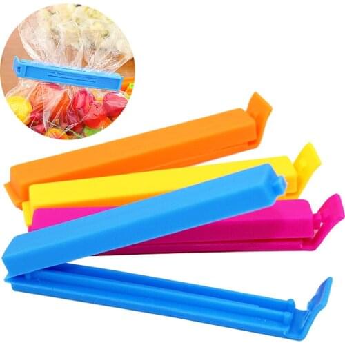 1PC Food Snack Storage Seal Sealing Bag Clips Sealer Clamp Food Bag Clips Kitchen Tool Househould Food Close Clip Seal