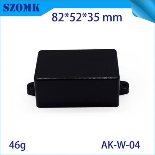 White and black color little box small plastic terminal box connection enclosure case 82*52*35mmabs material plastic junction
