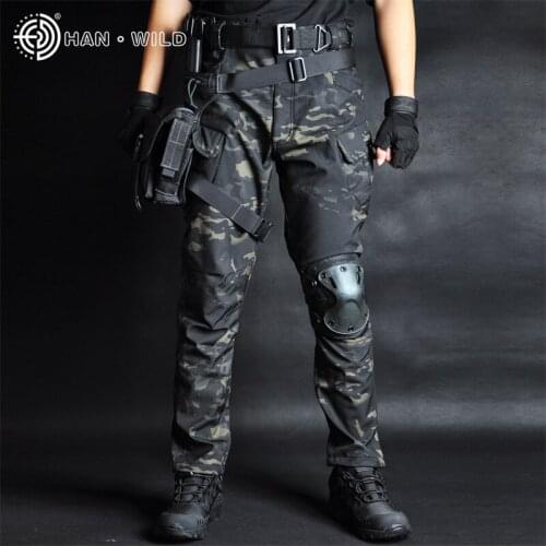 2019 Men Military Combat Cargo Tactical Pants Cotton Casual Camouflage Trousers Men Army Quick Drying Army Clothing Pant