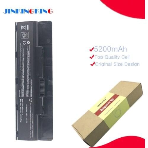 Black Laptop Battery for Asus A31-N56 A32-N56 A33-N56 N46 N46V N56 N56V N76 N56VZ B53V B53V B53A F45U R500N N76VJ