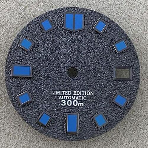 28.5mm Watch Dial Ice/Snowflake Dial for NH35 Movement DIY Modified Accessories