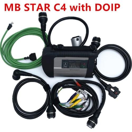 Best quality MB STAR C4 PLUS DOIP FUNCTION Diagnostic Tool V2021.06 software SSD HDD SD C4 with DOIP Function Support new Car