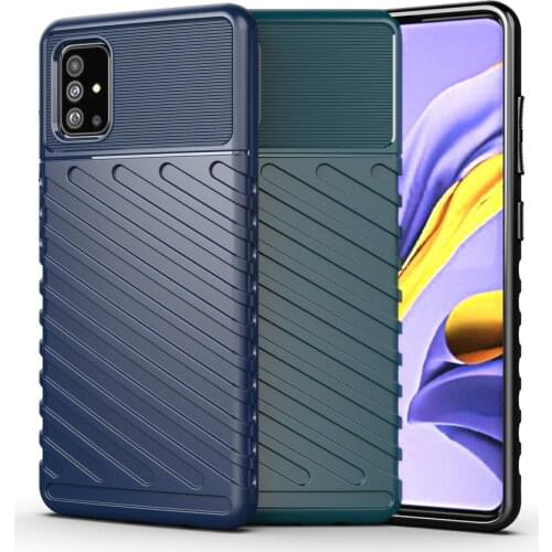 For Samsung Galaxy A70E A11 A91 A81 A71 A51 A41 A70 A50S A30 case Rubber Shield protective back cover for Galaxy M40S M30