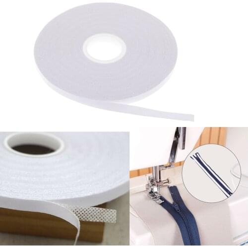1Pcs White Double Sided Tape Quilting Tape Wash Away Tape Sewing Notions & Supplies 21.8 Yards for Clothes Dress Accessories
