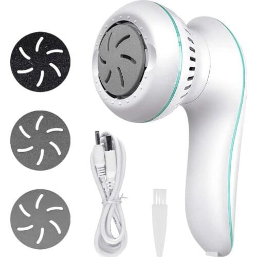 Electric Foot file callus remover for foot, USB Electronic Foot FilePedicure Tools Care Tools for Dead Hard Cracked Dry Skin 251