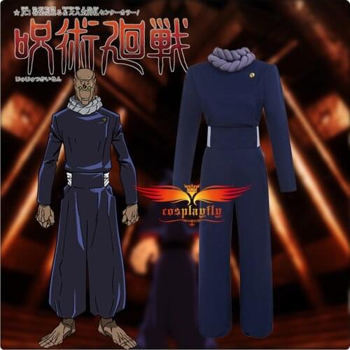 Anime Jujutsu Kaisen Ultimate Machamaru Cosplay Costume Adult Women Men Outfits Uniform Top Jacket Pants Necklace Halloween COS