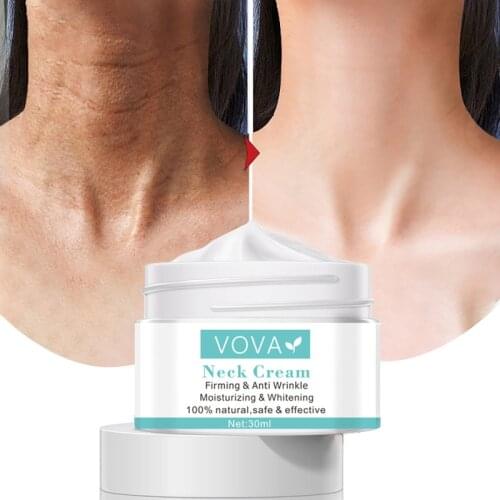 VAVO Neck Line Erasing Cream Firming and Anti Wrinkle Neck Cream Wrinkle Smooth Skin Anti Aging Whitening Cream 30ml