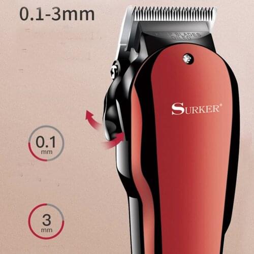 Rechargeable Electric Hair Trimmer Hair Clipper Professional Corded Electric Hair Clipper Bald Head Oil Head Beard Shaver
