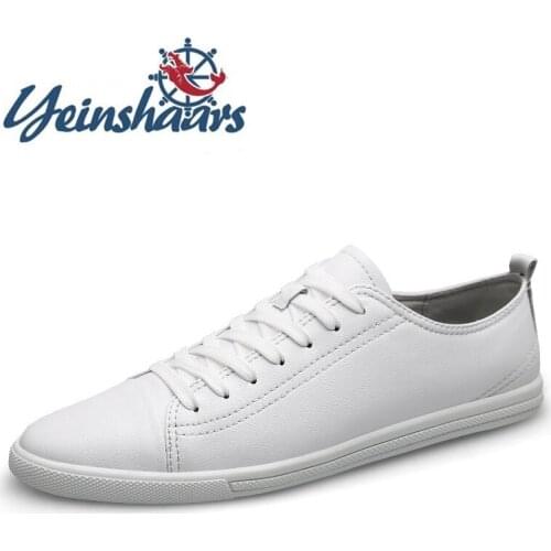 Mens Shoes Loafers Men Leather Fashion Shoes Men Breathable Light Walking Shoes Flat Comfortable Summer Shoe Male White Sneakers