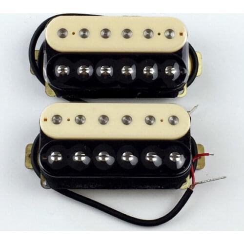 Set of zebra Artec Maching Humbucker Guitar Pickups-HBC115