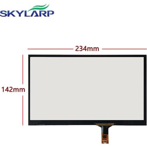 New 10.1"inch Touch screen 234mm*142mm Universal Tablet DVD Navigation 10.1 inch capacitive touch screen panel handwritten Glass