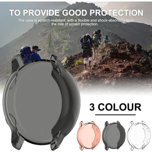 For Galaxy Active Case TPU All-inclusive Case Drop-proof 40MM Case for Galaxy Watch Soft TPU silicone Screen Protector Cover