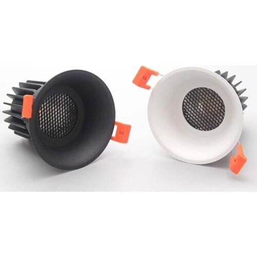 Trumpet Background Spotlights CREE COB 7W 10W 12W Cellular Masker Anti-glare LED Living Room Bedroom Home Improvement