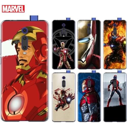 Marvel Iron Man For Xiaomi Redmi 9I 9T 9A 9C 9 Prime 8A 8 7A 7 6A 6 5 5A 4X PRO Plus Transparent Soft Phone Case