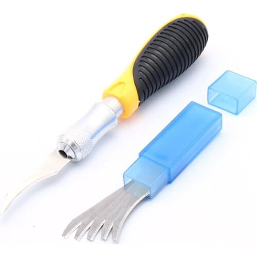 Passion Junetree Leathercraft handmade Leather Cutting Knife Craft Tool with 5pcs exchange blades