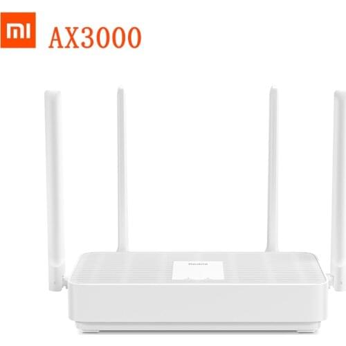 Xiaomi Redmi Router AX3000 Wifi 6 Mesh Gigabit 2.4G/5.0GHz Dual-Band Wireless Router Wifi Repeater 256M Memory Mesh Home Amplifi