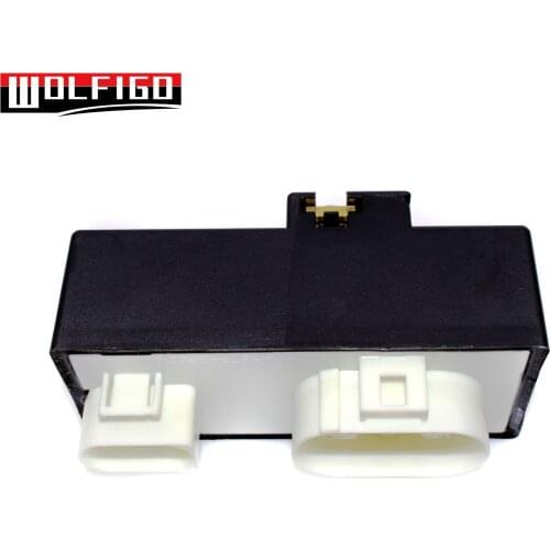 WOLFIGO New COOLING FAN CONTROL UNIT MODULE RELAY 1J0919506H For 99 Golf Jetta 1998-1999 Beetle