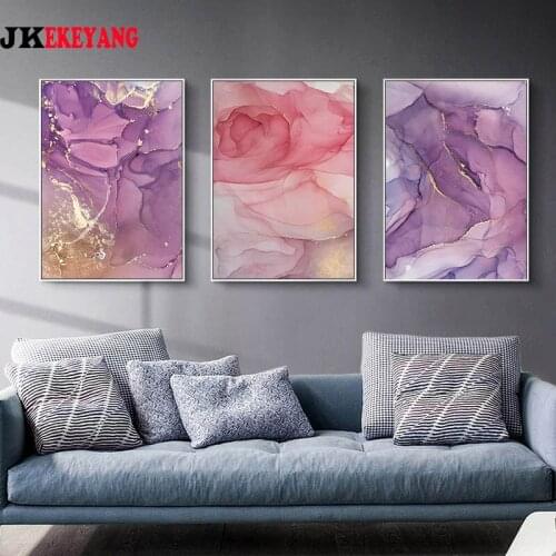 3pcs 5D Diy round/square diamond painting Abstract flower Diamond Mosaic Embroidery cross stitch Y4167