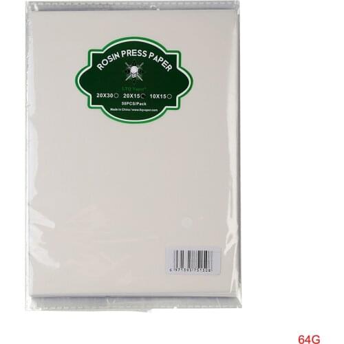 50pcs LTQ Vapor Rosin Press Paper 200x150mm Food Grade Non Stick Baking Paper For Concentrate Extracting Rosin Press Machine