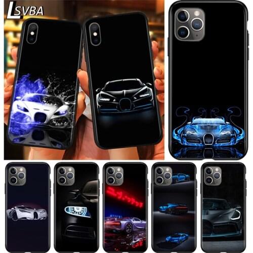 Black Cover Fantasy bugati Voice for Apple iPhone 12 Mini 11 XS Pro Max X XR 8 7 6 6S Plus SE 2020 5 5S Phone Case