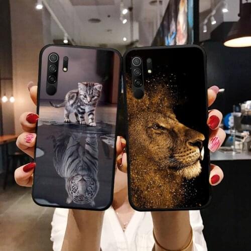 Animals tiger Phone Case For xiaomi Redmi 5 5A plus 7A 8 note 2 3 4 5 5A 6 7 GO K20 A2