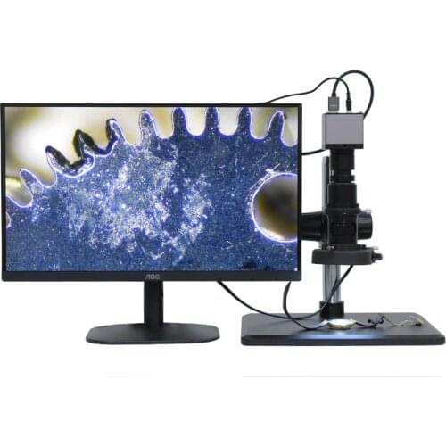 Full HD 1080P 60FPS HiSilicon 3516A Sensor Industrial Electronic Video Microscope Full Focus HDMI Magnifier for Welding Repair