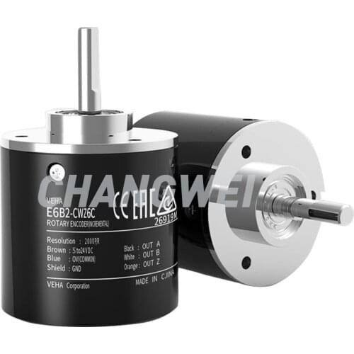 CNC rotary encoder E6B2-CWZ6C nuevo fotoeléctrico rotatorio codificador incremental CWZ5BCWZ1XCWZ3ECWZ5G1000P/R360