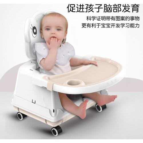 Baby Dining Chair Multi-Functional Portable Foldable Safety High Chair Baby Dining Chair Childrens Dining Chair
