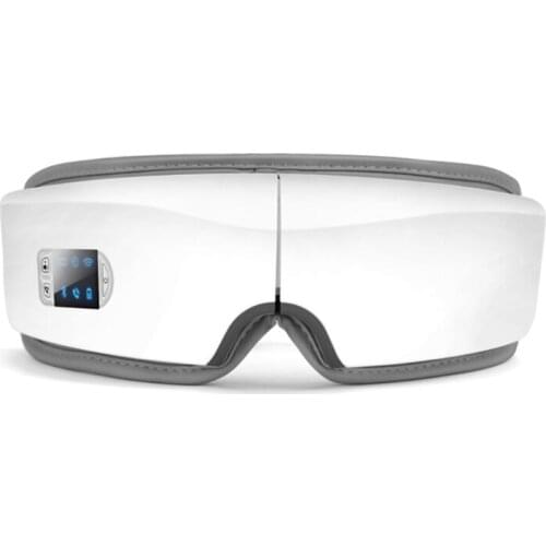 Electric Eye Massager with Heat, Air Compression, Bluetooth Music, Wireless Eye and Temple Massager for Relieving Dry