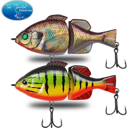 Artificial slow sinking fishing lure jointed bait swimbait 95mm 25.5g jerk bait for pike musky wobbler perch with orginal hooks
