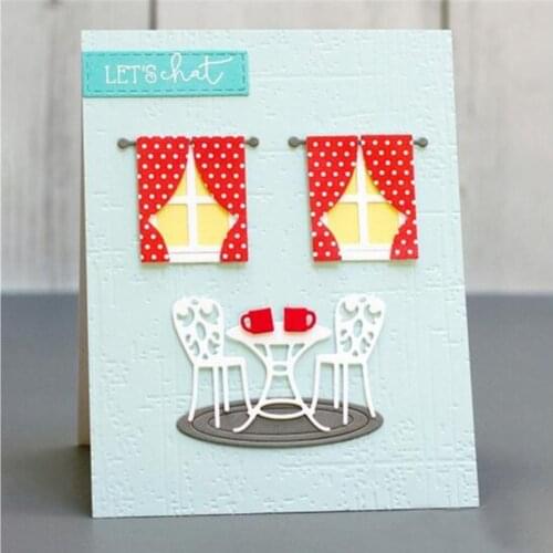 Julyarts Desk Chair Bottle Molds Scrapbooking Material For Scrapbooking DIY Album Cards Making