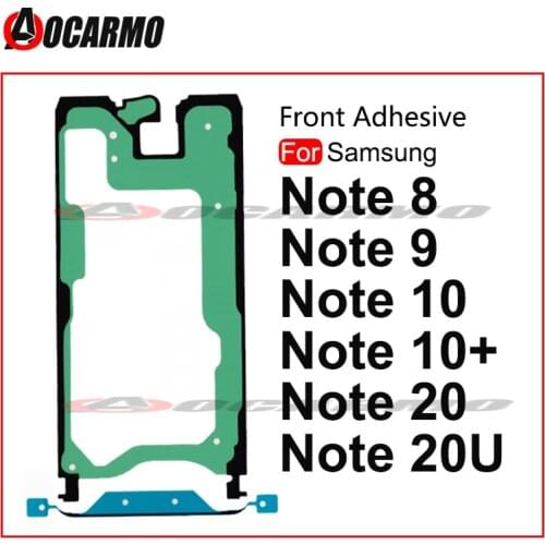 1Pcs For Samsung Note 10 Plus 20 Ultra Note8 Note9 Front LCD Screen Waterproof Adhesive Sticker Tape Glue For Samsung Note 8 9