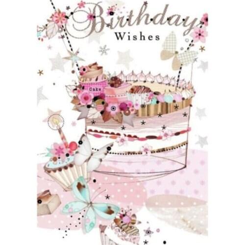 Circle 5D DIY Square Diamond Painting Cartoon Cake Diamond Embroidery Cross Stitch Mosaic Rhinestone Home Decoration XN774